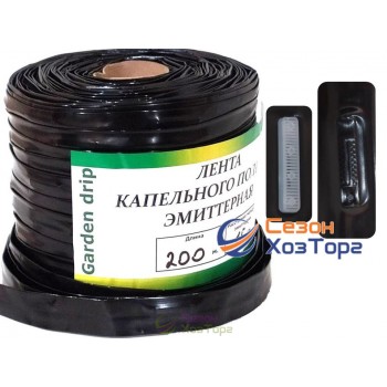 Капельная эмиттерная лента Garden drip 300м/30см